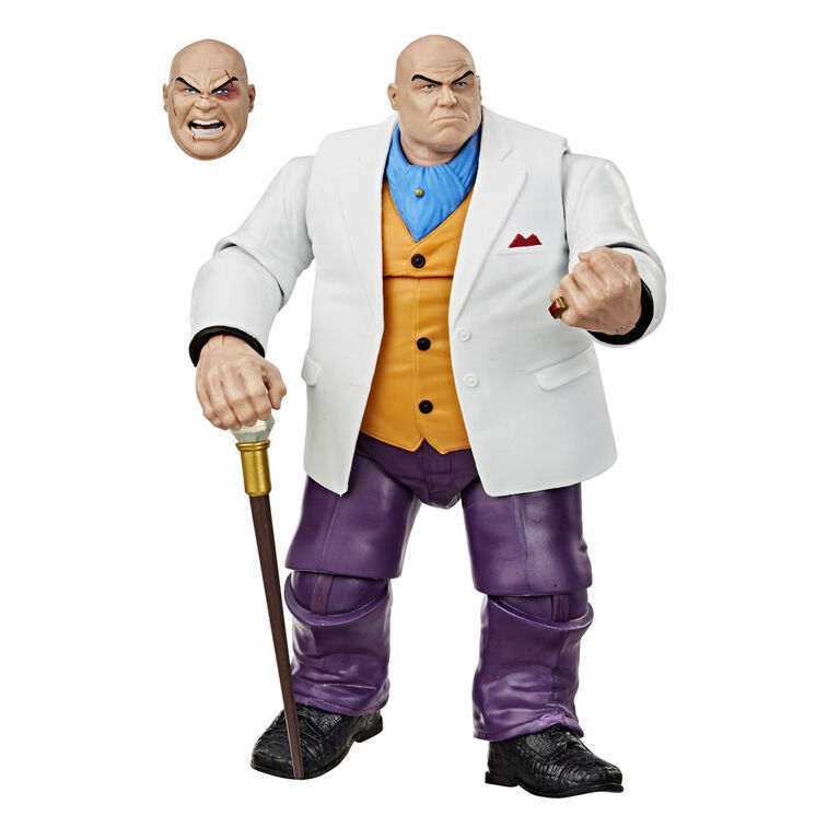 Hasbro Marvel Legends Series 6-inch Collectible Marvel's Kingpin Action Figure Toy Vintage Collection