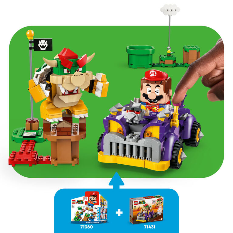 LEGO Super Mario Ensemble d'extension Bolide de Bowser