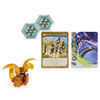 Bakugan Evolutions, Dragonoid (Gold), Platinum Series True Metal Bakugan, 2 BakuCores and Character Card