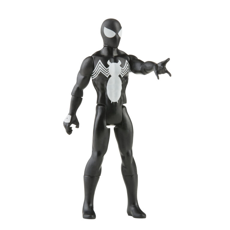 Marvel Legends Series 3.75-inch Retro 375 Collection Symbiote Spider-Man Action Figure