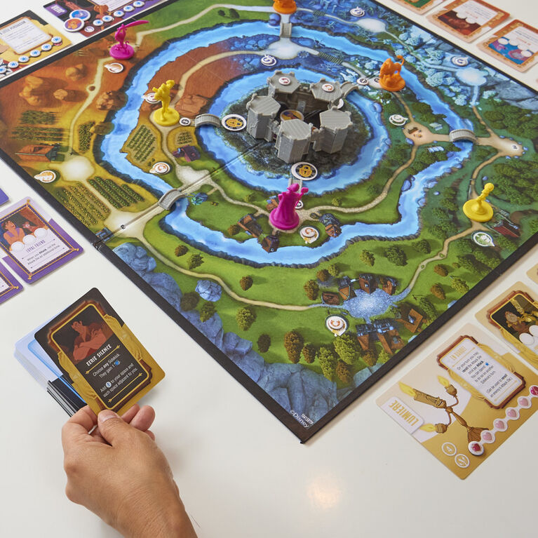 Disney Sidekicks Cooperative Strategy Board Game with Custom Sculpted Figures