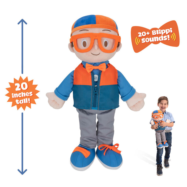 Peluche vedette Blippi - Je me prépare et je joue