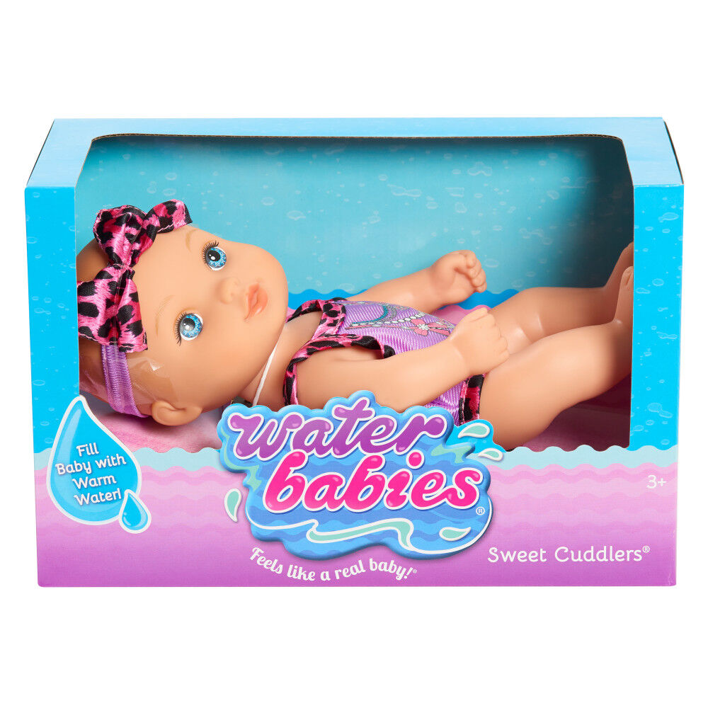 Baby doll filled store with water