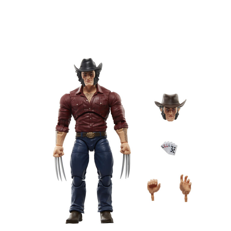 Marvel Legends Series Marvel's Logan vs Sabretooth, Wolverine Action Figures