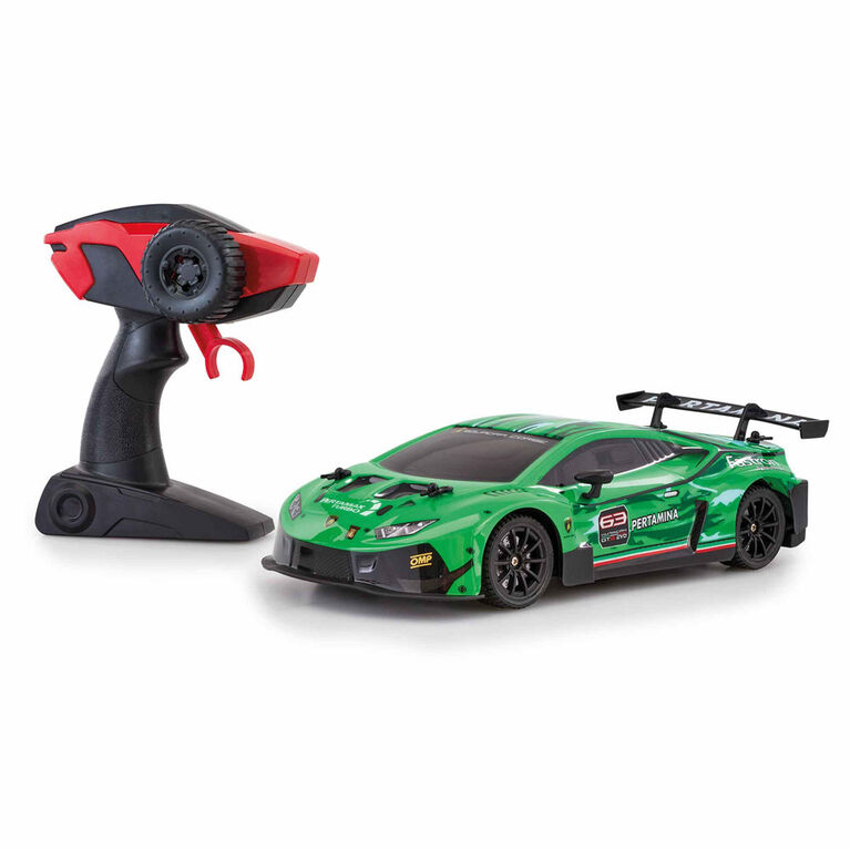 Voiture téléguidée Xceler8 Lamborghini Huracán GT3 à l'échelle 1:16 - Notre exclusivité - Les couleurs peuvent varier