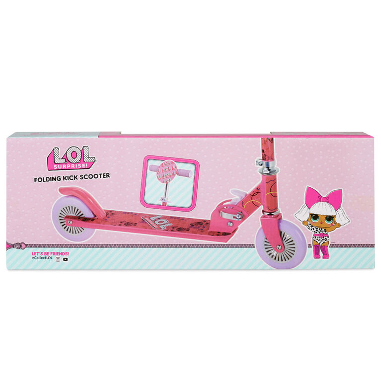 LOL Surprise! Folding Kick Scooter - Pink