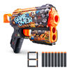 Zuru X-Shot Skins Flux Dart Blaster - Game Over (8 fléchettes)