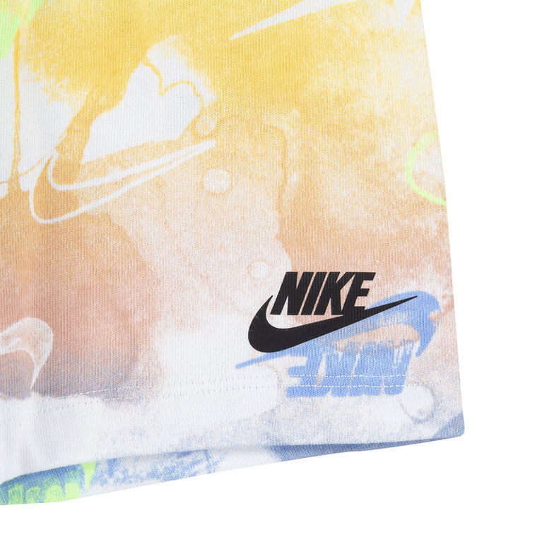 Nike  T-shirt and Short Set - Rainbow