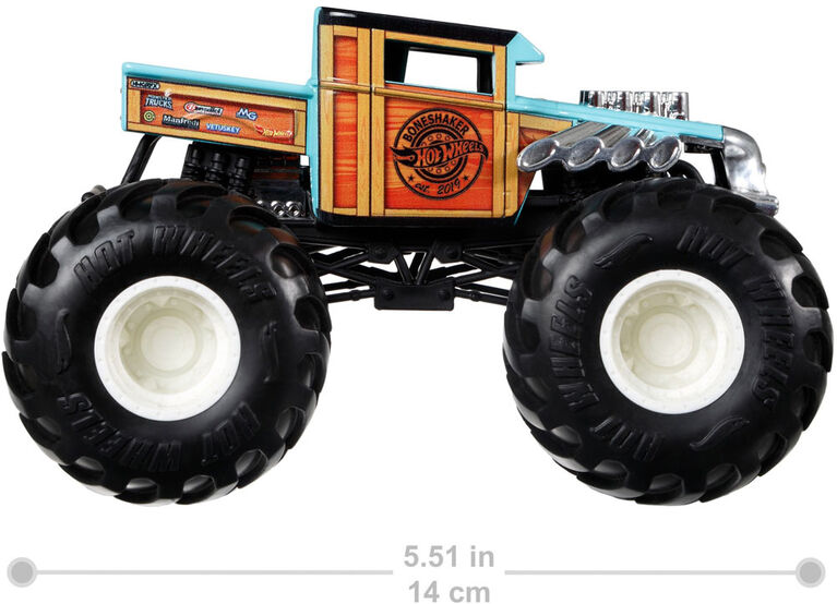 Hot Wheels Monster Trucks 1:24 Bone Shaker Vehicle