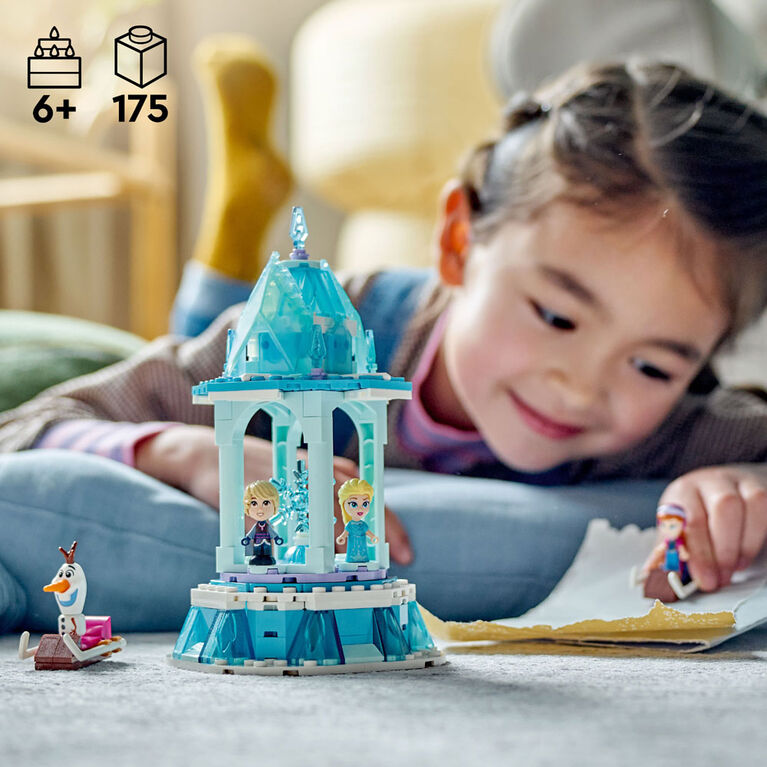 LEGO  Disney Le manège magique d'Anna et Elsa 43218 Ensemble de jeu de construction (175 pièces)