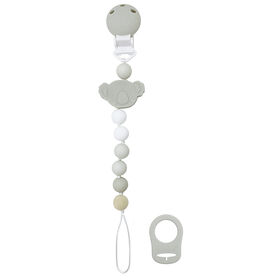 Silibeads silicone pacifier clip Koala