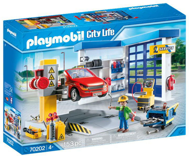 Playmobil Car Repair Garage 70202 Toys R Us Canada