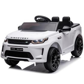 Voltz Toys Land Rover Discovery with Remote, White