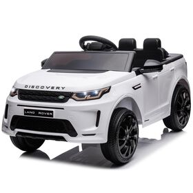 Voltz Toys Land Rover Discovery avec télécommande, blanc