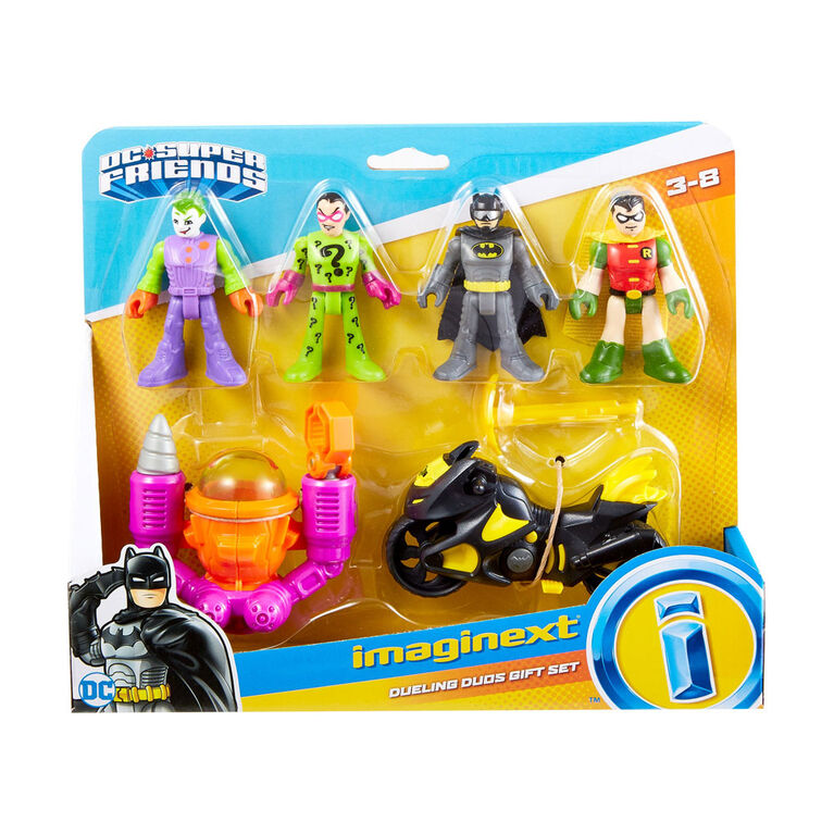 Fisher-Price Imaginext DC Super Friends, Dueling Duos Gift Set