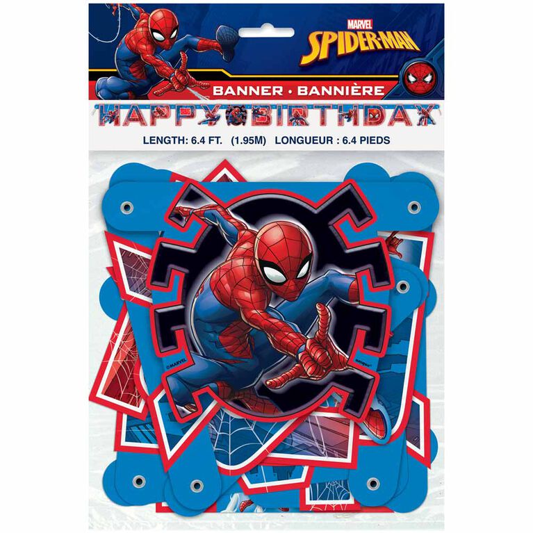 Spider-Man Large Jointed Banner - English Edition