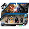 Star Wars Mission Fleet Galactic Clash Pack, 2.5-Inch-Scale Action Figure 4-Pack with Accessories - R Exclusive