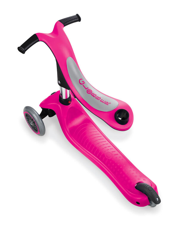 Globber GO UP 4in1 Scooter - Deep Pink