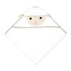 Baby Mode Signature Ivory Lamb Hooded Towel