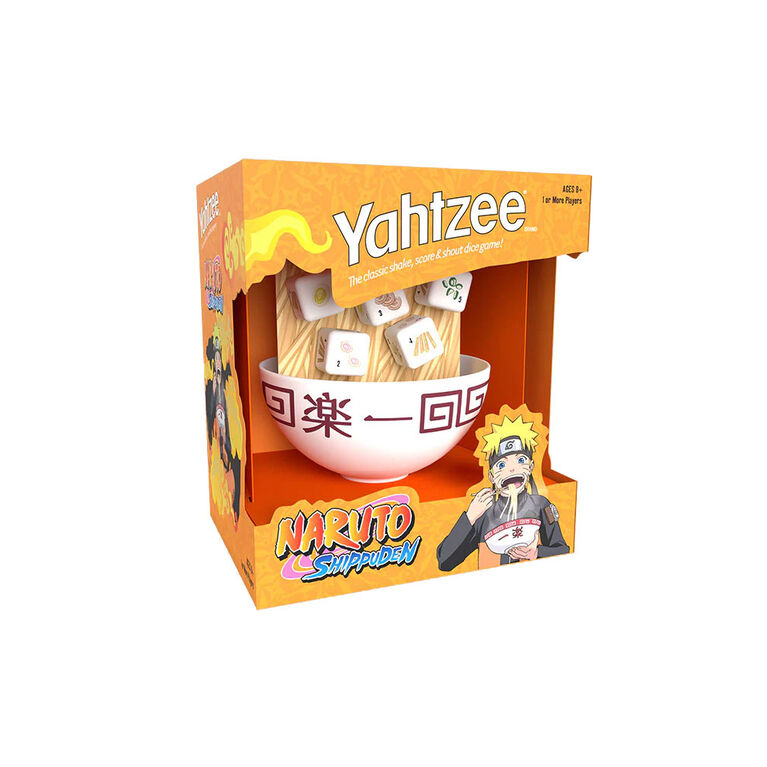 USAopoly YAHTZEE: Naruto Shippuden - English Edition