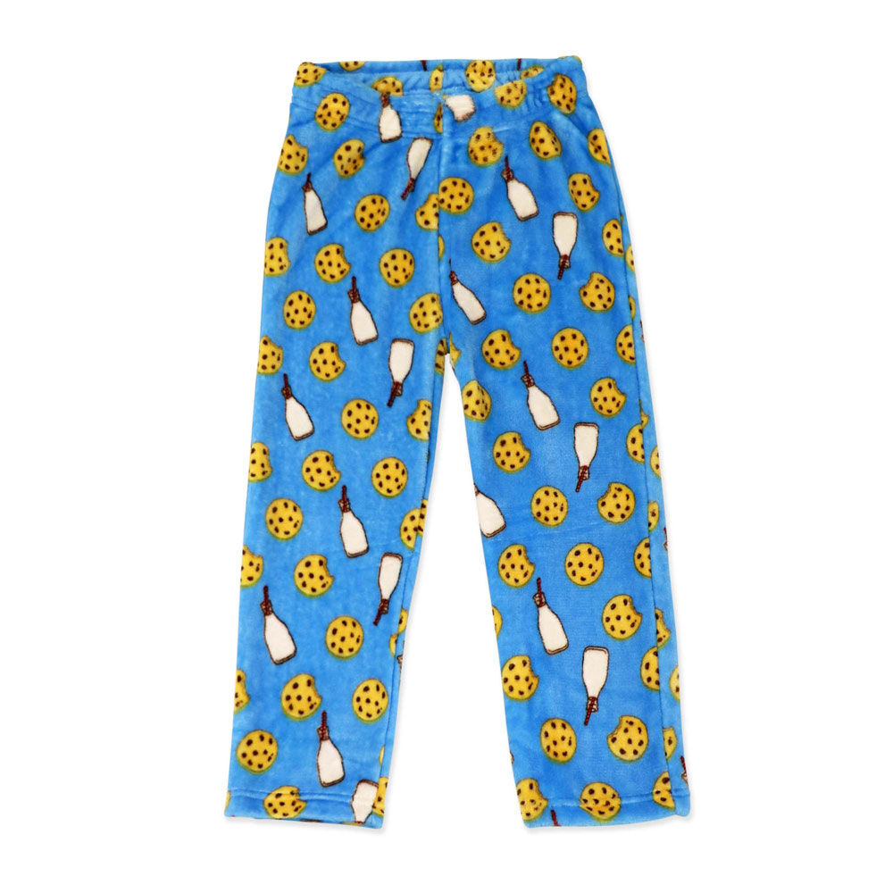 Jesse & Lulu Lounge Pantalon de pyjama : bleu lait et biscuit