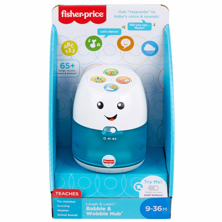 ​Fisher-Price Laugh & Learn Babble & Wobble Hub