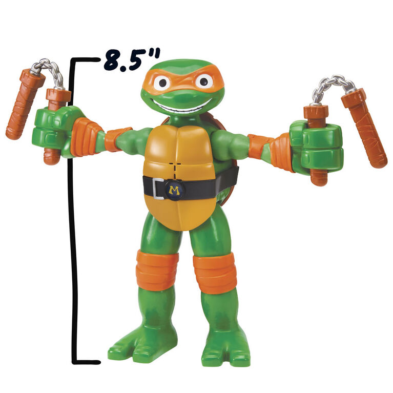 Tales of Teenage Mutant Ninja Turtles: Figurine Michelangelo Stretch N Shout - R Exclusivité