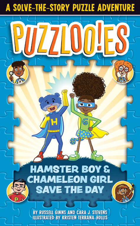 Puzzlooies! Hamster Boy and Chameleon Girl Save the Day - English Edition