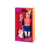 Our Generation, Leslie, 18-inch Doll & Pet Set