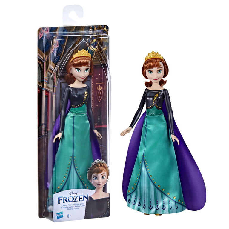 Disney La Reine des neiges 2, poupée mannequin Reine Anna