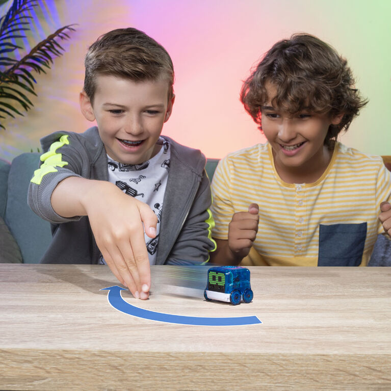 Novie, Interactive Smart Robot with Over 75 Actions and Learns 12 Tricks (Blue)