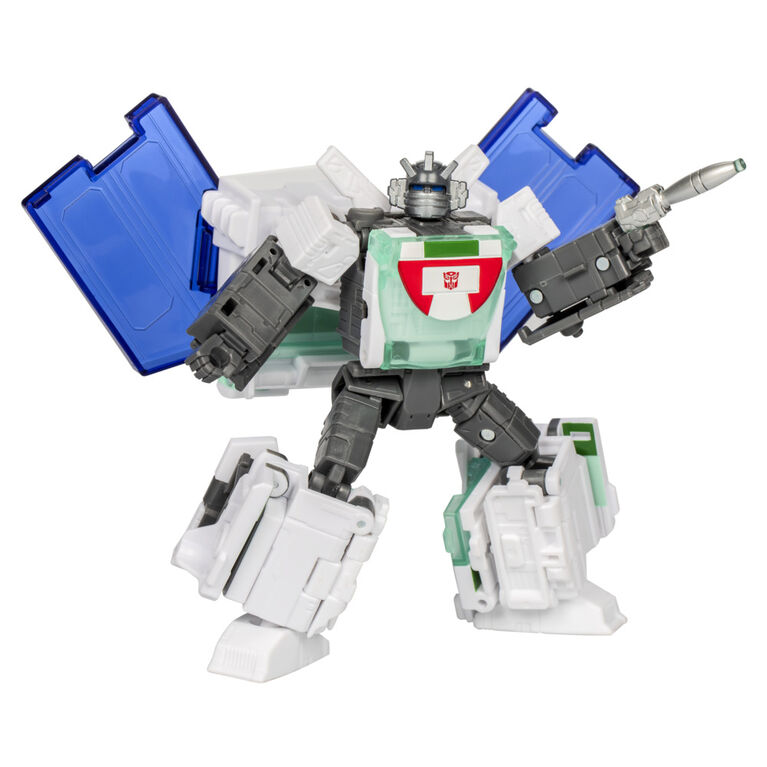 Transformers Generations Legacy United, figurine Origin Wheeljack classe Voyageur - Notre exclusivité