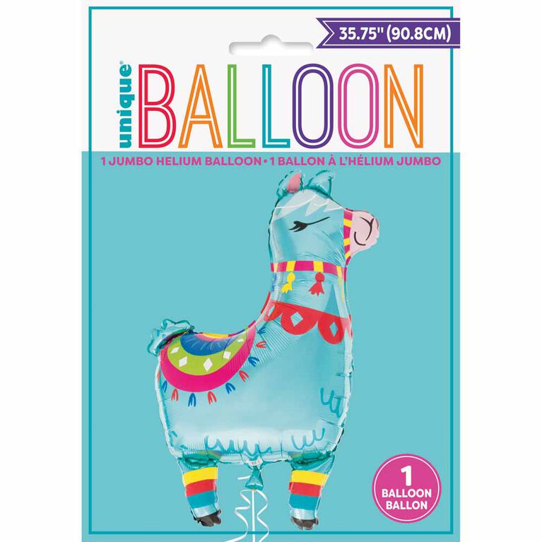 Ballon D`Aluminium De Lama Géant - 35.8 ``H - Emballé