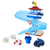 PAW Patrol, Adventure Bay Bath Playset with Light-up Chase Vehicle