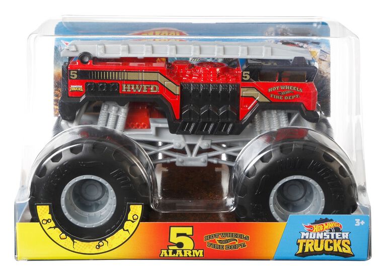 Hot Wheels Monster Trucks 5 Alarm #2 Vehicle