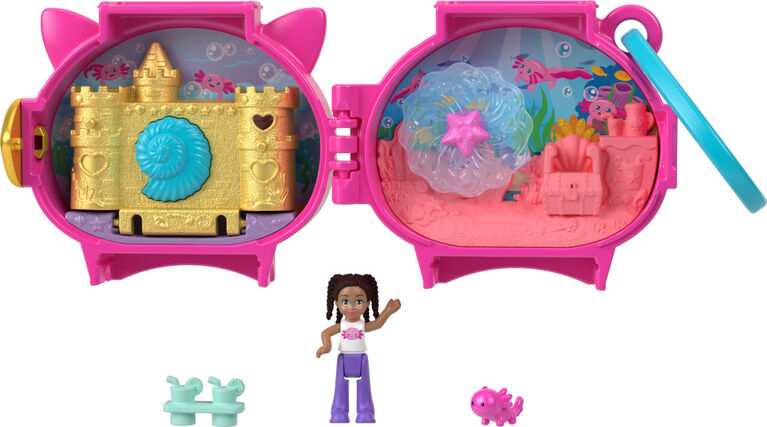 Polly Pocket Pet Connects Red Panda Compact Playset