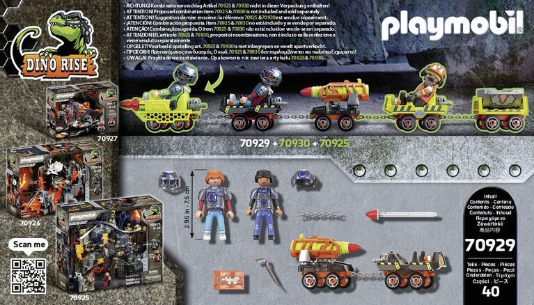 Playmobil - Dino Mine Missile