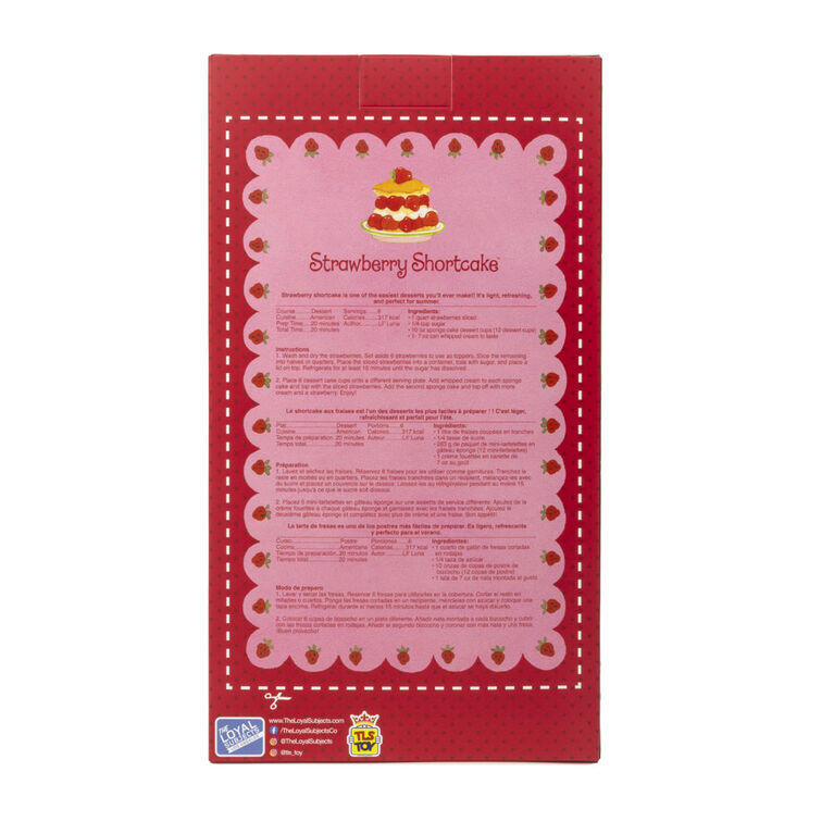 Poupée de chiffon Charlotte aux fraises de 14 po