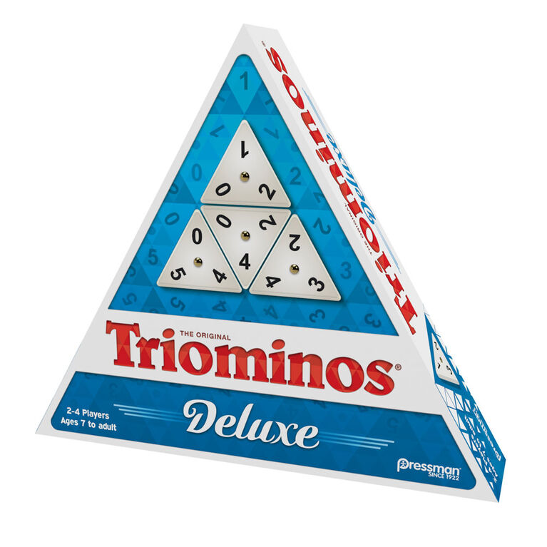 Pressman - Triominos De luxe - Jeu de famille - Édition anglaise