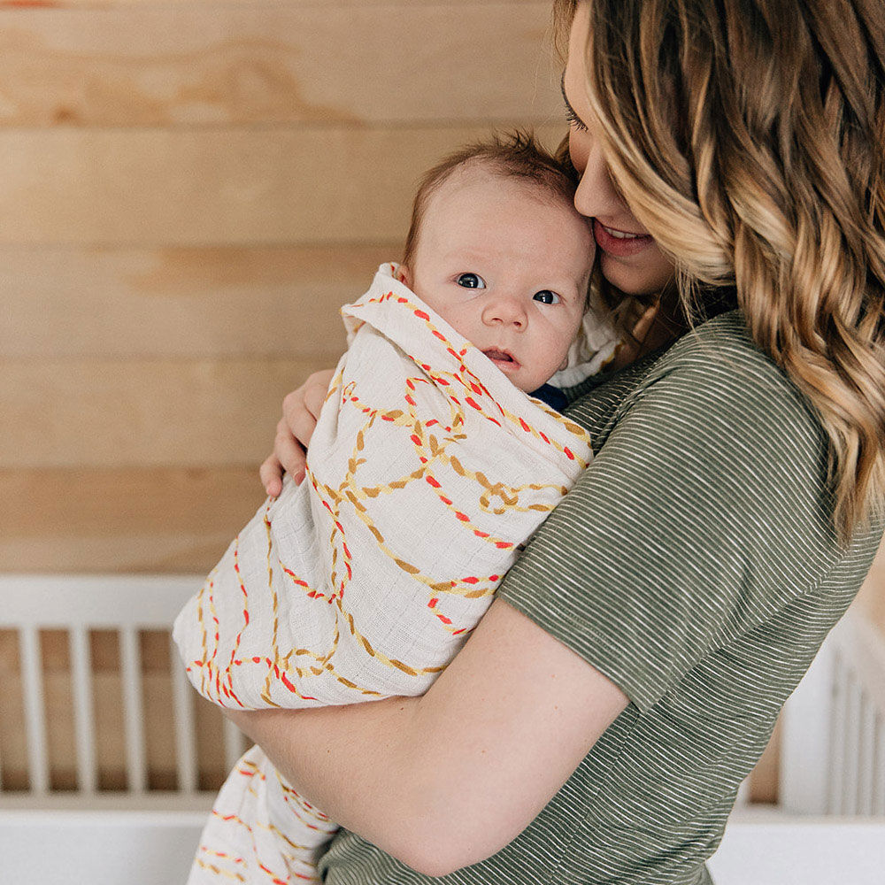 Red Rover - Cotton Muslin Swaddle 3 Pack - Howdy Horse