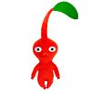World of Nintendo - Mario Bros U Plush-  Red Pikmin