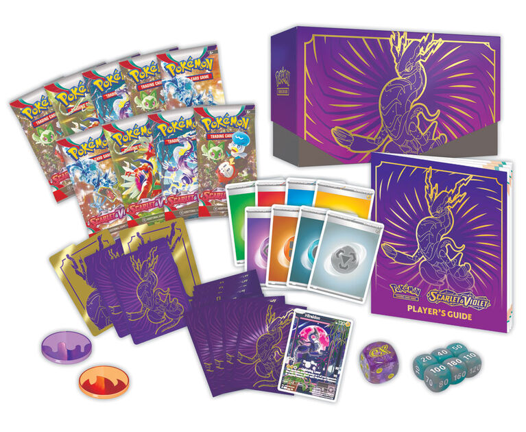 Pokemon Scarlet and Violet Elite Trainer Box-Miraidon - English Edition