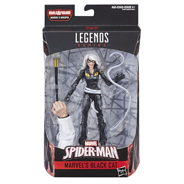 Spider-Man - Série Legends - Figurine de 15 cm de Marvel's Black Cat.