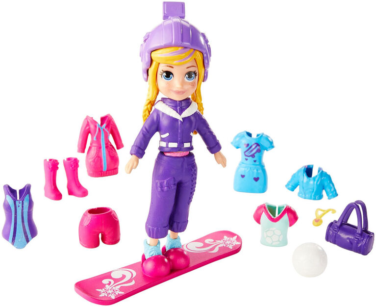 Polly Pocket - Super Coffret - Style Escouade