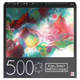 500-Piece Jigsaw Puzzle with Foil Accents, Radiance