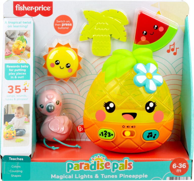 Fisher-Price Paradise Pals Magical Lights and Tunes Pineapple