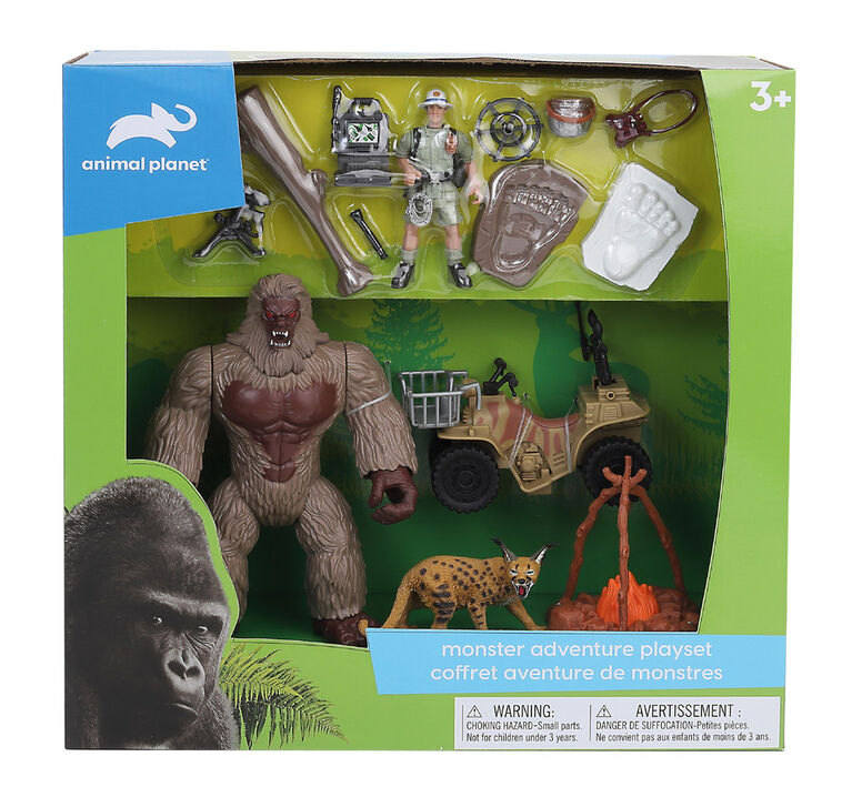 Animal Planet - Monster Adventure Playset - Bigfoot - R Exclusive