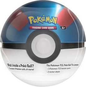 Pokemon 2023 Poke ball Tin-GREAT BALL - English Edition