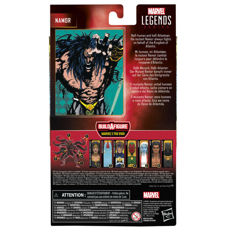 Marvel Legends Series Namor Comics Action Figure