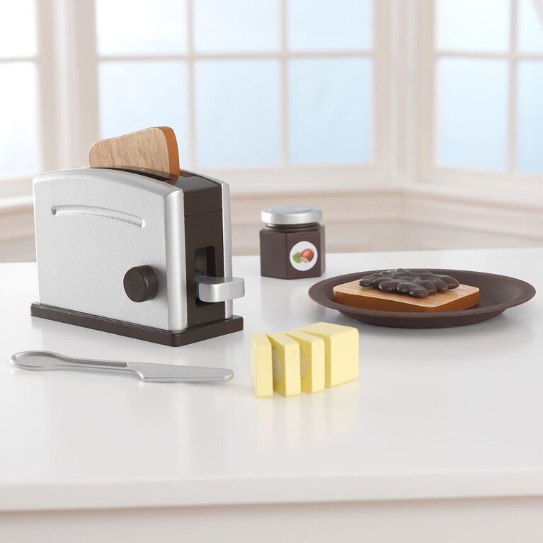 KidKraft -  Espresso Toaster Set